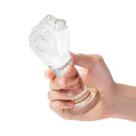 Gläs 5-inch Glass Butt Plug - Make A Fist Anal Plug