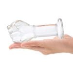 Gläs 5-inch Glass Butt Plug - Make A Fist Anal Plug