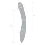 Gläs 11-inch Glass Dildo - Dual-ended G-spot & P-spot