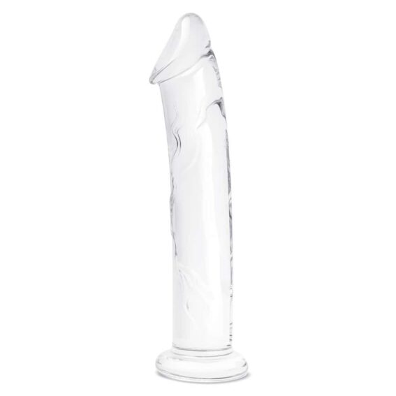 Gläs 12-inch Glass Dildo: Xl Standing Realistic