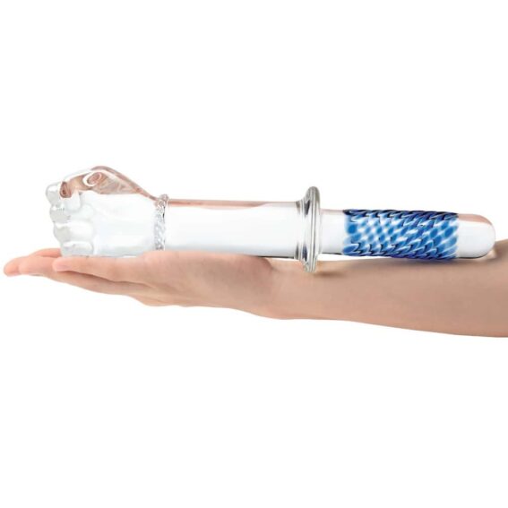 Gläs 11-inch Glass Butt Plug - Xl Handle Grip Fist