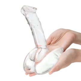 Gläs 7.5-inch Glass Dildo: Rideable Standing Stimulator
