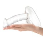 Gläs 7.5-inch Glass Dildo: Rideable Standing Stimulator