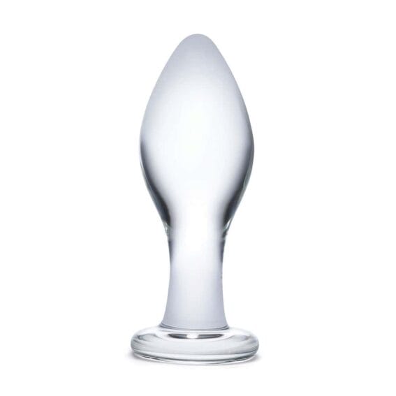 Gläs 4-inch Glass Butt Plug - Classic Design