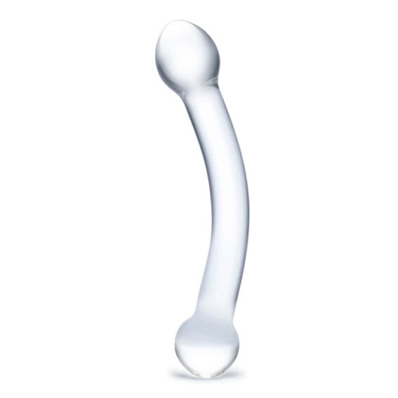 Gläs 7-inch Glass Dildo - Curved G-spot Stimulator