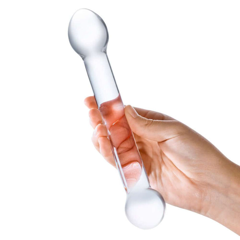 Gläs 7-inch Glass Dildo - Curved G-spot Stimulator