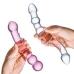 Gläs 2x Glass Dildos - Double Pleasure Set