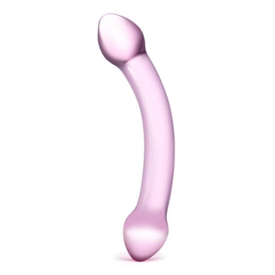 Gläs 7-inch Glass Dildo - Purple Double-trouble Gläs 7-inch Glass Dildo - Purple Double-trouble