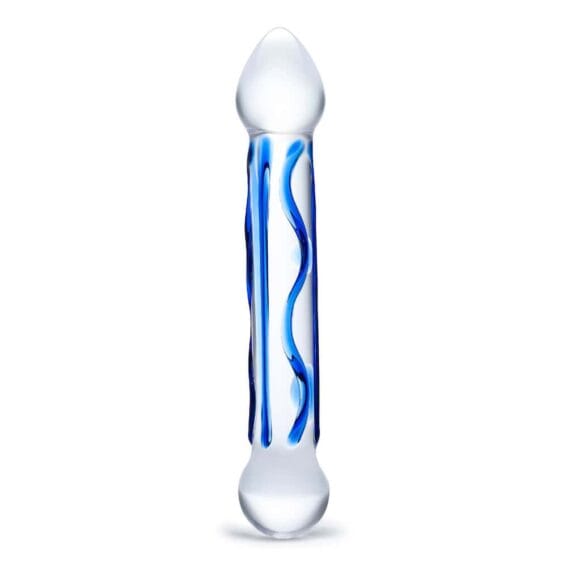 Gläs 6.5-inch Glass Dildo - Full Tip Textured