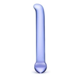 Gläs 6.5-inch Glass Dildo - Purple G-spot Tickler