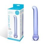 Gläs 6.5-inch Glass Dildo - Purple G-spot Tickler