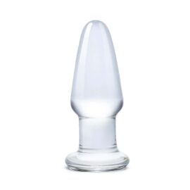 Gläs 3.5-inch Glass Butt Plug - Classic Design