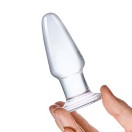 Gläs 3.5-inch Glass Butt Plug - Classic Design