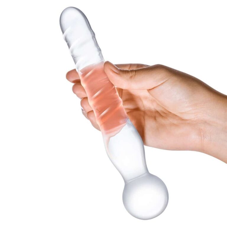 Gläs 8-inch Glass Dildo - Joystick Stimulator