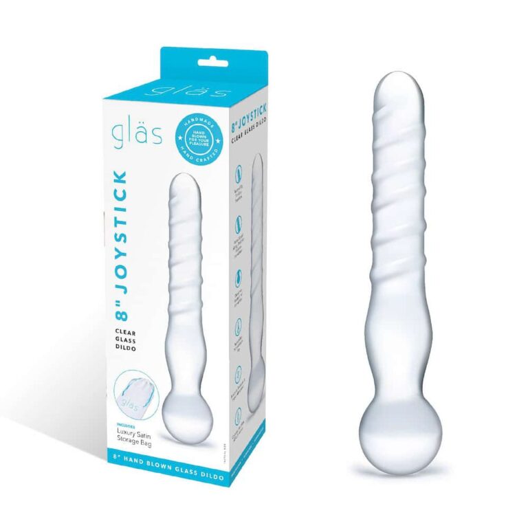 Gläs 8-inch Glass Dildo - Joystick Stimulator
