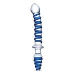 Gläs 10-inch Glass Dildo - Mr Swirly Dual-ended