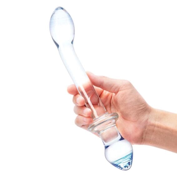 Gläs 9.5-inch Glass Dildo - G-spot Dual-ended Stimulator