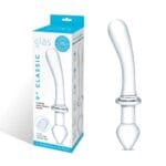 Gläs 9-inch Glass Dildo - Classic Curved Dual-ended