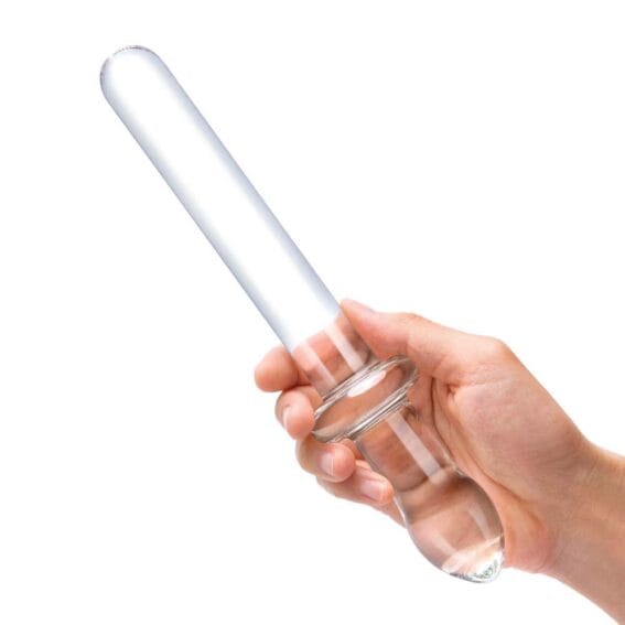 Gläs 9-inch Glass Dildo - Classic Smooth Dual-ended