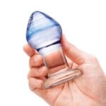 Gläs 3x Glass Butt Plugs - Droplets Anal Training Set