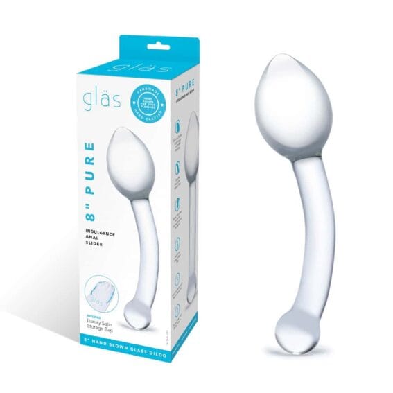 Gläs 8-inch Glass Butt Plug - Anal Slider