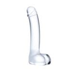 Gläs 7-inch Glass Dildo - Realistic Curved G-spot