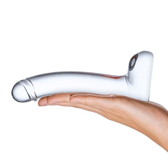 Gläs 7-inch Glass Dildo - Realistic Curved G-spot