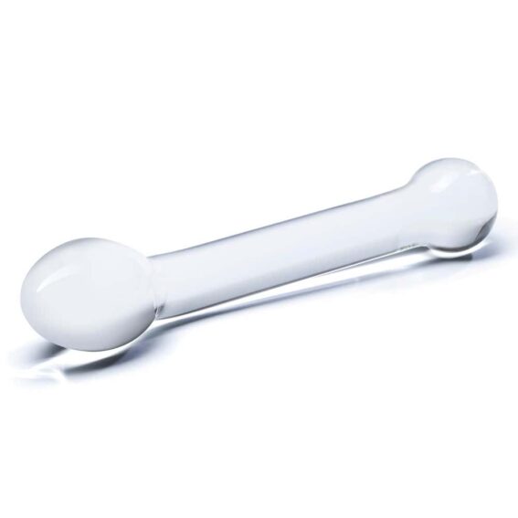 Gläs 8-inch Glass Dildo - Slimline G-spot Massager