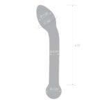 Gläs 8-inch Glass Dildo - Slimline G-spot Massager