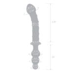 Gläs 10-inch Glass Dildo - Twister Dual-ended Stimulator Gläs 10-inch Glass Dildo - Twister Dual-ended Stimulator