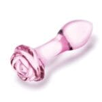 Gläs 3x Glass Butt Plugs - Rosebud Anal Training Set Gläs 3x Glass Butt Plugs - Rosebud Anal Training Set