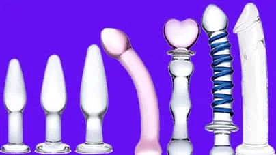 Adult Toys - Glass Dildos & Butt Plugs
